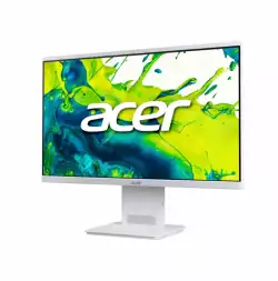 Настолен Компютър Acer Aspire S24-B, 23.8" AiO FHD (1920x1080) IPS 144Hz, Intel Core Ultra 7 155H (up to 4.80GHz, 24MB), 16GB DDR5, 1TB SSD, Intel Arc Graphics, no DVD, WiFi 7 & BT 5.4, 90W AC adapter, FHD IR cam, KBD & Mouse Wireless, No OS, Silver