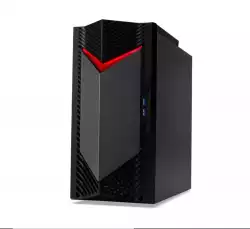 Настолен Компютър Acer Nitro N50-130, AMD Ryzen 5 7600 (up to 5.10GHz, 38MB), 32GB DDR5 4800MHz (2*16GB), 1024GB SSD PCI-e + 1*M.2 free, NVIDIA GeForce RTX 4060 8GB GDDR6, No DVD, 5*USB 3.2,Type-C, 2*USB 2.0, Mic.&Audio jacks, RG-45, GLAN, Wi-Fi AX/6E&BT 5.0, 500W, No OS
