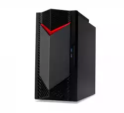 Настолен Компютър Acer Nitro N50-130, AMD Ryzen 5 7600, 32GB DDR5 4800MHz (2*16GB), 1024GB SSD PCI-e+1*M.2 free, NVIDIA GeForce RTX 4060 8GB GDDR6, No DVD, 5*USB 3.2 Type-C, 2*USB 2.0, Mic.&Audio jacks,RG-45,GLAN,Wi-Fi AX/6E&BT 5.0, 500W, No OS + Acer Nitro ED240QS3bmiipx