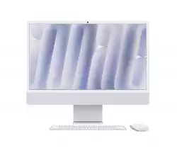 Настолен Компютър APPLE 24inch iMac with Retina 4.5K display: M4 chip with 10-core CPU and 10-core GPU 16GB 256GB SSD Silver