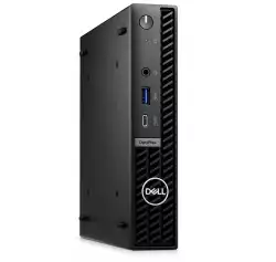 Настолен Компютър Dell OptiPlex 7020 MFF, Intel Core i7-14700T vPro (33MB cache, 20 cores, up to 5.0 GHz Turbo), 1 X 16GB DDR5, 5600, 512GB SSD PCIe M.2, Integrated Graphics, Wi-Fi 6E, Bulgarian Keyboard&Mouse, W11Pro, 3Y PS