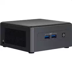 Настолен Компютър Intel NUC 11 Pro Kit NUC11TNHv7, EU cord, i7 vPro Processor with Irix Xe graphics, dual M.2 slot, 2.5" SATA slot, 2xHDMI, 2x Thunderbolt 4 (USB-C+DP)