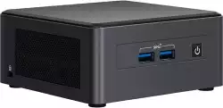 Настолен Компютър Intel NUC 11 Pro Kit NUC11TNHi3, EU cord, i3 Processor with UHD graphics, dual M.2 slot, 2.5" SATA slot, 2xHDMI, 2x Thunderbolt 4 (USB-C+DP)