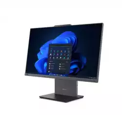 Настолен Компютър Lenovo ThinkCentre neo 50a 27 G5 AIO Intel Core i5-13420H (up to 4.6GHz, 12MB), 16GB DDR5 5200MHz, 512GB SSD, 27" FHD (1920x1080) IPS AG, Intel UHD Graphics, WLAN, BT, 5MP Cam, KB, Mouse, Luna Grey, Monitor Stand, DOS, 3Y Onsite