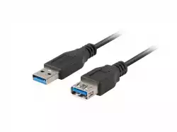 Natec Cable Extreme Media USB-A M/F 3.0 CABLE 1.8M Black