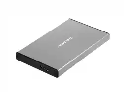 Natec External HDD/SSD Enclosure Rhino Go SATA 2.5" USB 3.0 Grey