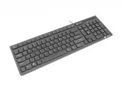 Natec Keyboard Discus 2 SLIM US Layout Black