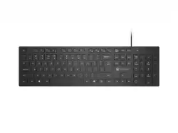 Natec Keyboard Herring US, Black, Slim