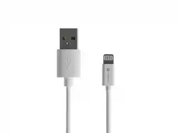 Natec Lightning (M) -> USB-A (M) 2.0 cable 1m White
