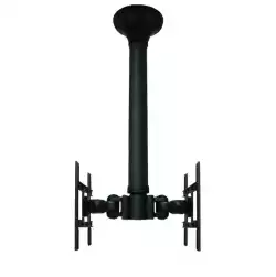 Neomounts Flat Screen Ceiling Mount (Height: 64-105 cm) for 2 Monitor Screens