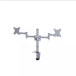 Neomounts Flat Screen Desk Mount (clamp/grommet) for 2 Monitor Screens