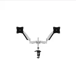 Neomounts Flat Screen Desk Mount (clamp/grommet) for 2 Monitor Screens