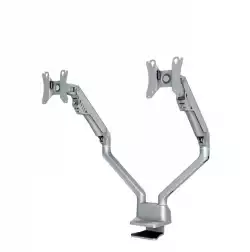Neomounts Flat Screen Desk Mount (clamp/grommet) for 2 Monitor Screens