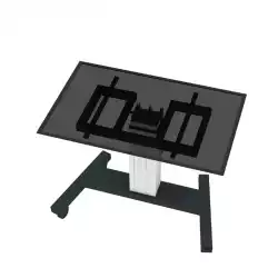 Neomounts Motorised Mobile Floor Stand (90° tilt) - VESA 200x200 up to 800x600