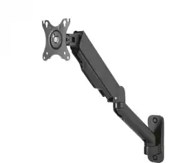 Neomounts wall mounted gas spring monitor arm (3 pivots VESA 100x100)