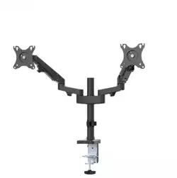 Neomounts Desk Pole Mount (clamp/grommet) for 2 Monitor Screens