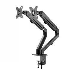 Neomounts Flat Screen Desk Mount (stand/grommet) for 2 screens                          