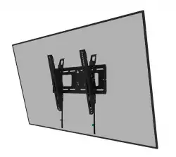 Neomounts Level-750 Wall Mount (XL, 125 kg, tiltable, tilt guard, connectable, VESA 400x400)