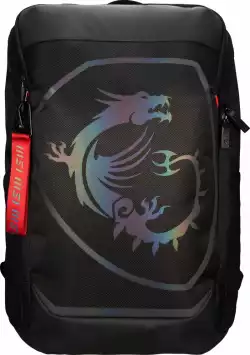 Раница, MSI Titan Gaming Backpack, Water resistant  IPX-2, Padded mesh back panel, All laptop up to 18", 51 x 34 x 9cm