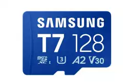 Samsung 128GB micro SD Card T7 UHS-I Transfer Speed up to 170MB/s Class 10 U3 V30 A2
