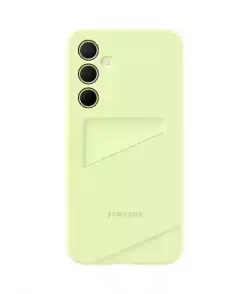 Samsung A35 Card Slot Case Lime