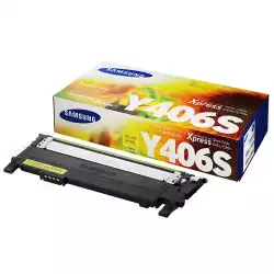 Samsung CLT-Y406S Yellow Toner Cartridge                          