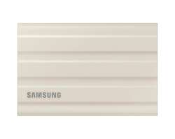 Samsung Portable NVME SSD T7 Shield 2TB , USB 3.2 Gen2, Rugged, IP65, Read 1050 MB/s Write 1000 MB/s, Beige