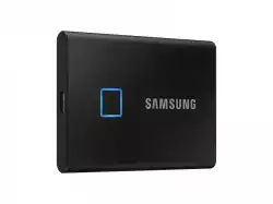 Samsung Portable SSD T7 Touch 1TB, USB 3.2, Fingerprint, Read 1050 MB/s Write 1000 MB/s, Black