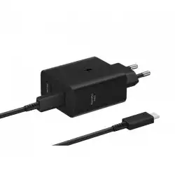 Samsung Power Adapter Duo network charger 2x USB-C 50W - black                          