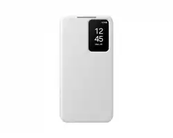 Samsung S24 Smart View Wallet Case White