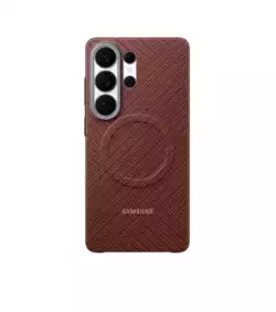 Samsung S26 Ultra Carbon Magnet Case Coral Red                          