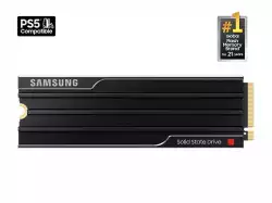 SAMSUNG 9100 PRO SSD Heatsink NVMe M.2 1TB PCIe 5.0 14.700 MB/s Read 13.300 MB/s Write Internal SSD for PC-Gaming and video editing                          