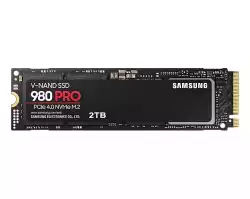 Samsung SSD 980 PRO 2TB Int. PCIe Gen 4.0 x4 NVMe 1.3c, V-NAND 3bit MLC, Read up to 7000 MB/s, Write up to 5100 MB/s, Elpis Controller, Cache Memory 2GB DDR4