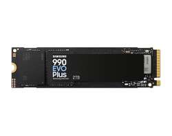 Samsung SSD 990 EVO Plus 2TB PCIe 4.0 NVMe 2.0 M.2 V-NAND 3-bit MLC, 256-bit Encryption, Read 7150 MB/s Write 6300 MB/s 