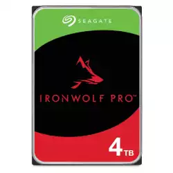 SEAGATE Ironwolf PRO Enterprise NAS HDD 4TB 7200rpm 6Gb/s SATA 256MB cache 3.5inch 24x7 for NAS and RAID Rackmount systems BLK