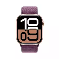 Смартчасовник APPLE Watch S10 Cellular 42mm Rose Gold Alu Case with Plum Sport Loop