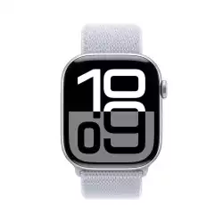 Смартчасовник APPLE Watch S10 GPS 42mm Silver Alu Case with Blue Cloud Sport Loop