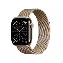 Смартчасовник APPLE Watch Series 11 GPS + Cellular 42mm Gold Titanium Case with Gold Milanese Loop Смартчасовник APPLE Watch Series 11 GPS + Cellular 42mm Gold Titanium Case with Gold Milanese Loop