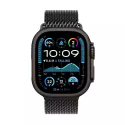 Смартчасовник APPLE Watch Ultra2 v2 Cellular 49mm Black Titanium Case with Black Titanium Milanese Loop L