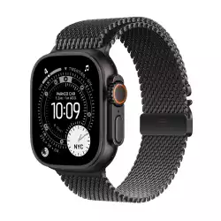 Смартчасовник Apple Watch Ultra 3 Cellular 49mm Black Titanium Case with Black Titanium Milanese Loop - Large