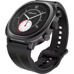 Смартчасовник HiFuture AIX Lite Black,  1.43" AMOLED,  466*466, Powered by Dual Core & Syntra AI, Bluetooth Call, 1ATM Waterproof, Sixth Generation Health Sensor, Up to 10 days daily use, Extra Fabric Strap inbox