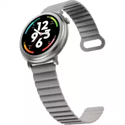 Смартчасовник HiFuture Aurora Silver, 1.43" AMOLED,  466*466, Powered by Dual Core & Syntra AI, Bluetooth Call, IP68  Waterproof, 24/7 True Heart Rate & Blood Oxygen Sensor, Up to 10 days daily use, Magnetic Strap                          