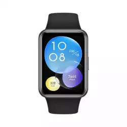 Смартчасовник Huawei Watch Fit 2, Midnight Black, Yoda-B19S, 1.74" AMOLED 336x480. BT 5.2, Silicone Strap