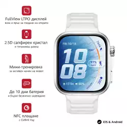 Смартчасовник Huawei Watch Fit 5 Pro Niki-B29FS White