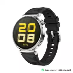 Смартчасовник Huawei Watch GT5 Jana-B19F, 1.32", Amoled 466x466 PPI 352, , BT5.2 BLE/BR/EDR, 5ATM, 524mAh, Screenshot sharing, support message input, message notifications, Battery life up to 7 days, Compatible with iOS and Android devices, Black Fluoroelastomer Смартчасовник Huawei Watch GT5 Jana-B19F, 1.32", Amoled 466x466 PPI 352, , BT5.2 BLE/BR/EDR, 5ATM, 524mAh, Screenshot sharing, support message input, message notifications, Battery life up to 7 days, Compatible with iOS and Android devices, Black Fluoroelastomer