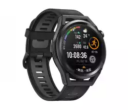 Смартчасовник Huawei Watch GT Runner Runner-B19S, 1.43", Amoled,466x466, 4GB, BT(2.4 GHz, supports BT5.2 and BR+BLE+EDR), WR 5ATM, GPS, WiFi,NFC, Battery 451mAh, Ultra-long battery life 14 days,Harmony OS, APP Galery Black Silicone strap