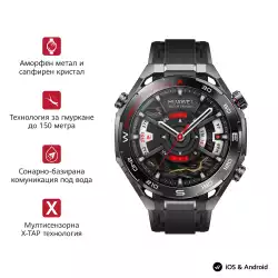 Смартчасовник Huawei Watch Ultimate 2 March-B19 Black + Huawei FreeBuds Pro 4 Piano-T180 Black                          