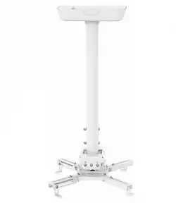 Sunne Ceiling/Bevel Projector Bracket, Ceiling to Projector 600-900mm, Tilt/Swivel -8&deg;~+8&deg;, 360 rotate max 25kg, universal mounting pattern up to 500mm width                          