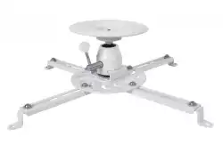 Sunne Ceiling/Bevel Projector Bracket, Ceiling to Projector 135mm, Tilt/Swivel -20°~+20°, 360 rotate max 25kg, universal mounting pattern up to 500mm width