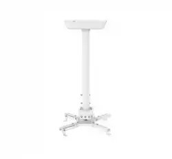 Sunne Ceiling Projector Bracket Mount Ceiling Mount 74-114cm, White